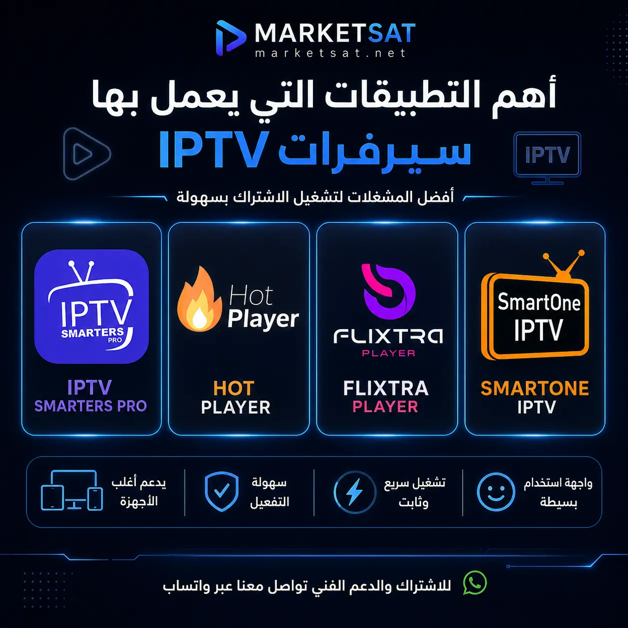 أهم التطبيقات التي يمكن استخدامها لتشغيل IPTV